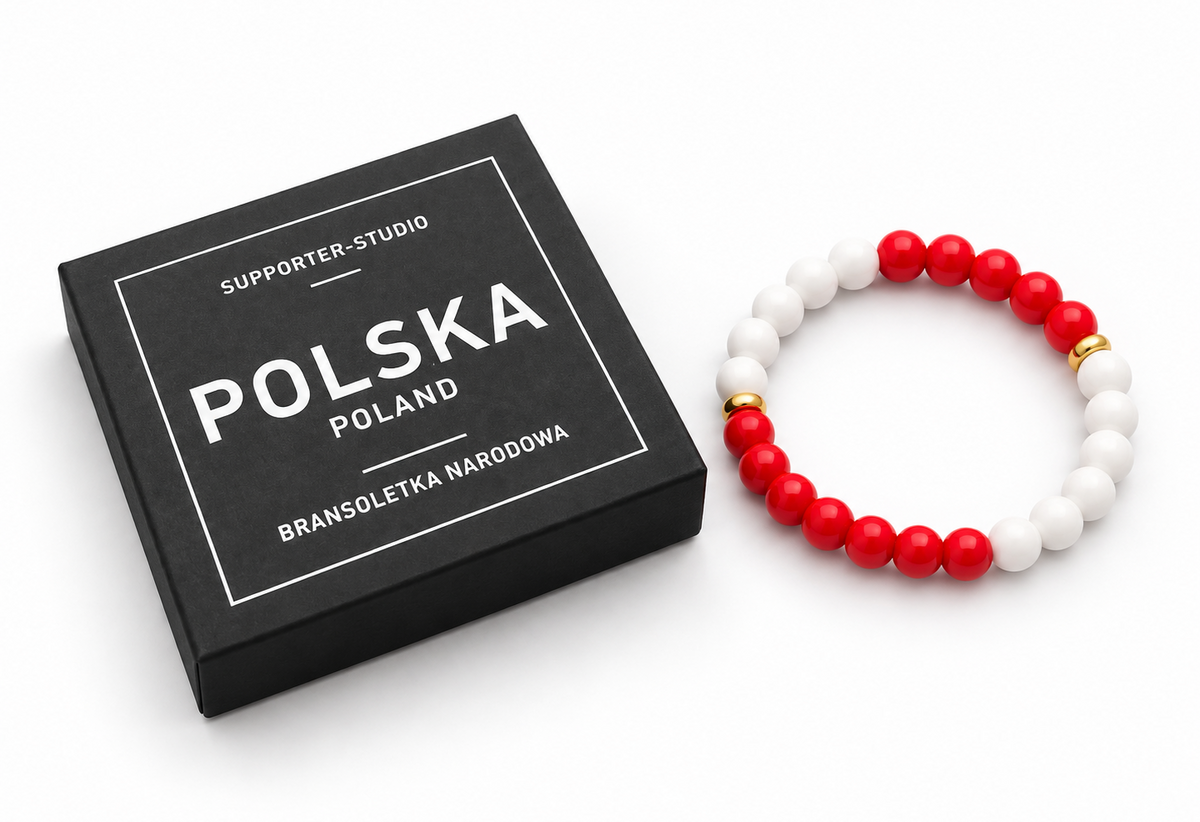 Bransoletka koralikowa Polska